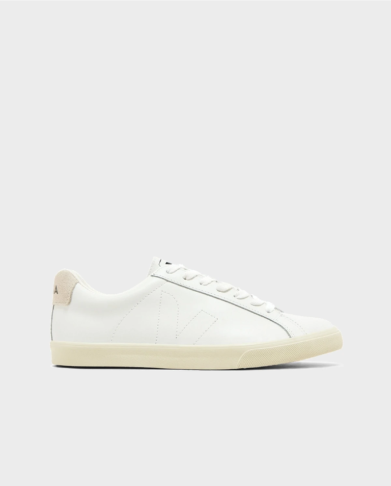 Białe sneakersy ze skóry Esplar