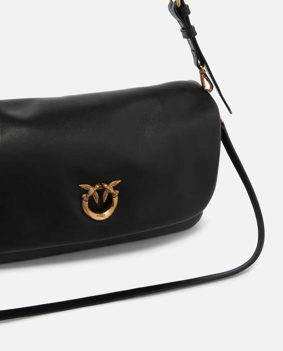 Czarna torebka Love Bag Click Soft Horizontal Handle medium - Image #2