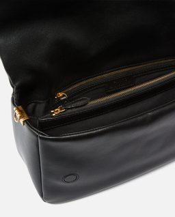 Czarna torebka Love Bag Click Soft Horizontal Handle medium - Image #3