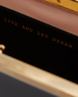 Czarna torebka na łańcuszku - Image #5