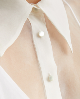 Biała sukienka midi z kwiatowym motywem - Image #3