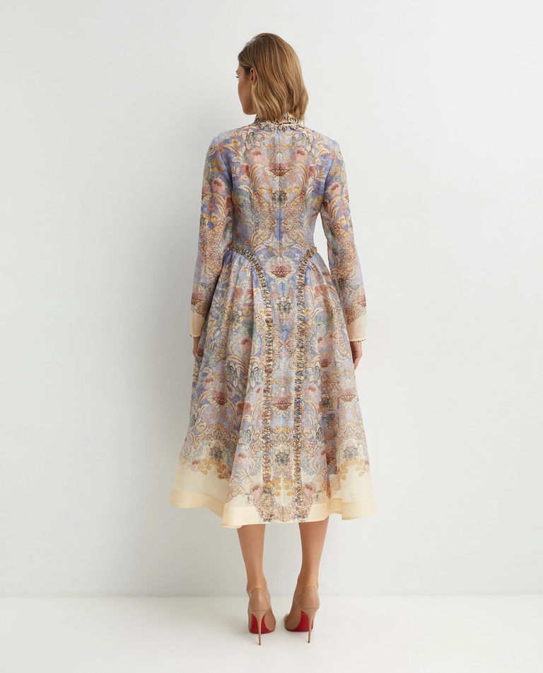 Sukienka w kwiaty Rebellion midi - Image #3