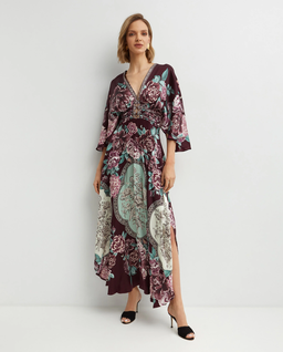 Jedwabna sukienka maxi - Image #0