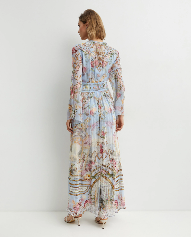 Błękitna sukienka w kwiaty - Image #3