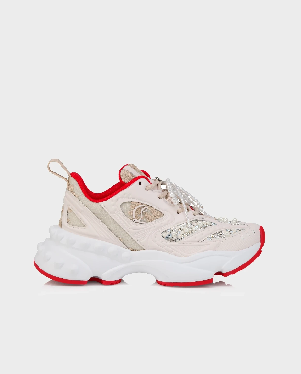 Pudroworóżowe sneakersy So Flo Perla - Image #0