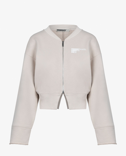 Beżowa bluza z rozcięciem Sculp - Image #4