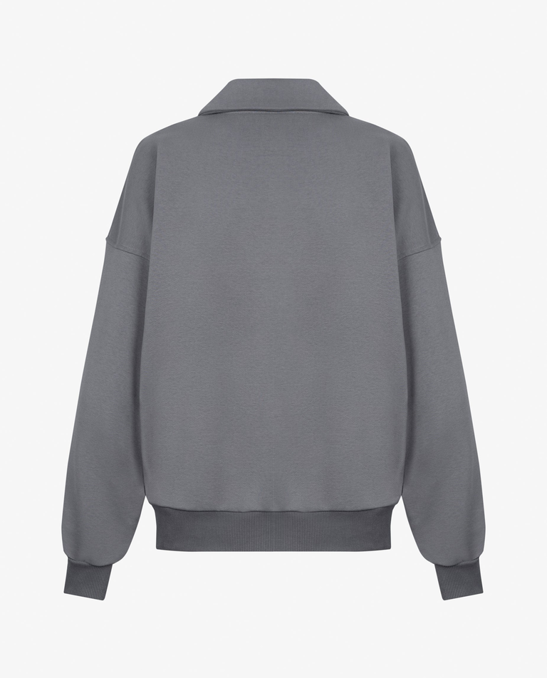 Szara bluza o luźnym kroju Form - Image #4