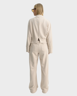 Beżowe spodnie dresowe Flow - Image #2