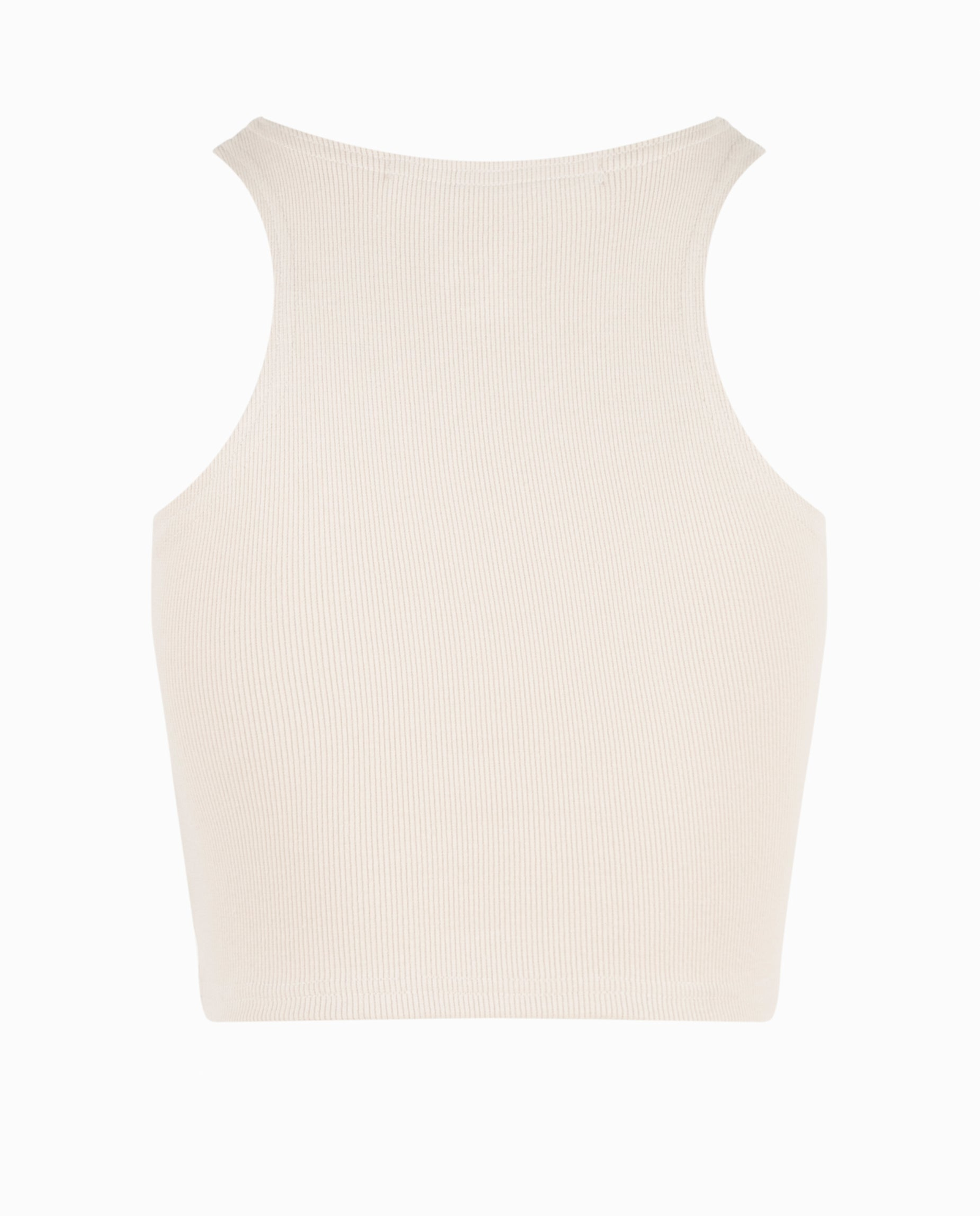 Beżowy top o krótkim kroju Midline - Image #6