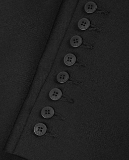 Czarna marynarka o krótkim kroju - Image #4