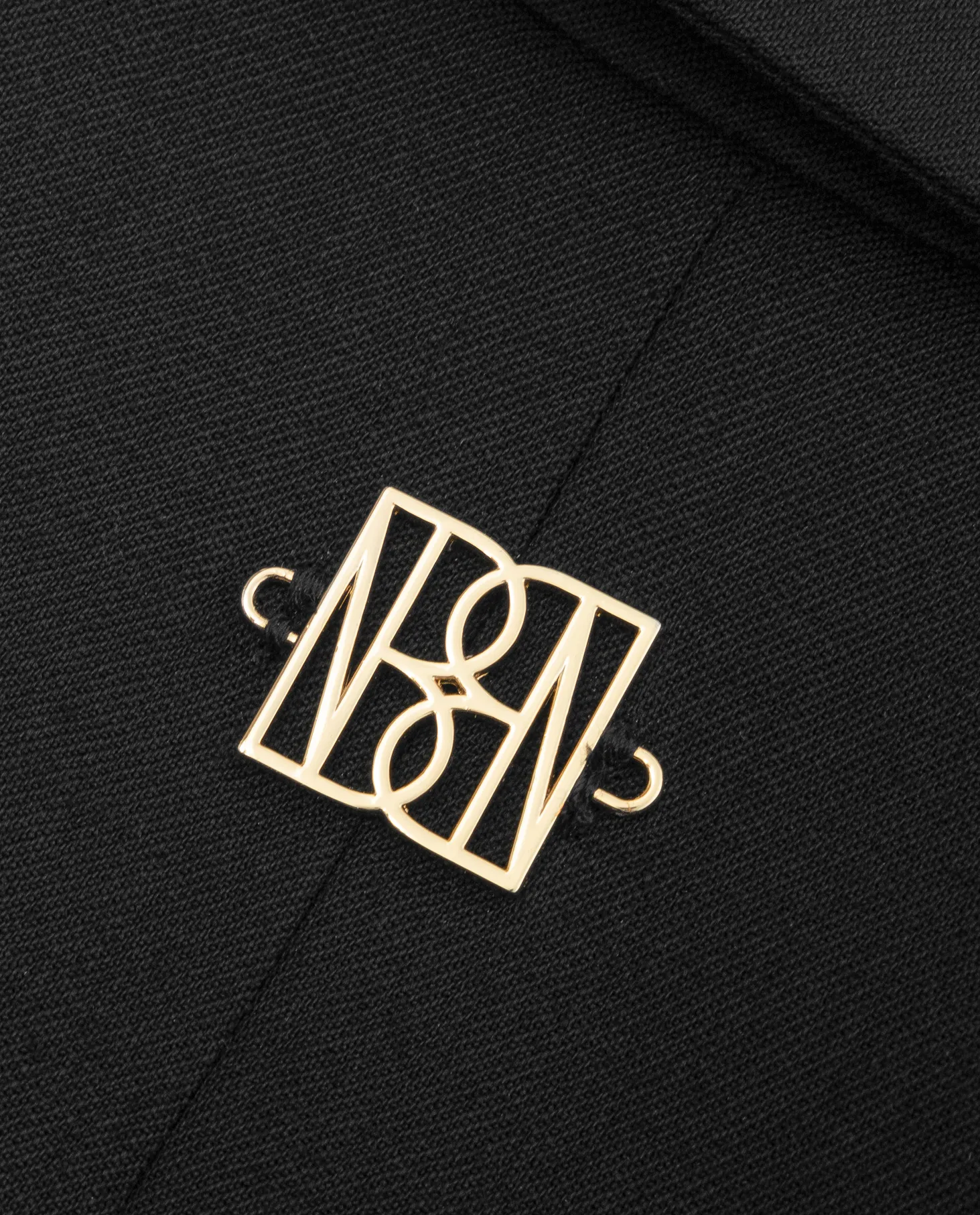 Czarna marynarka o krótkim kroju - Image #5