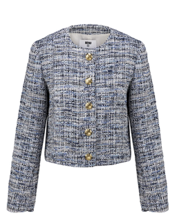 Tweedowa marynarka ze złotymi guzikami - Image #1