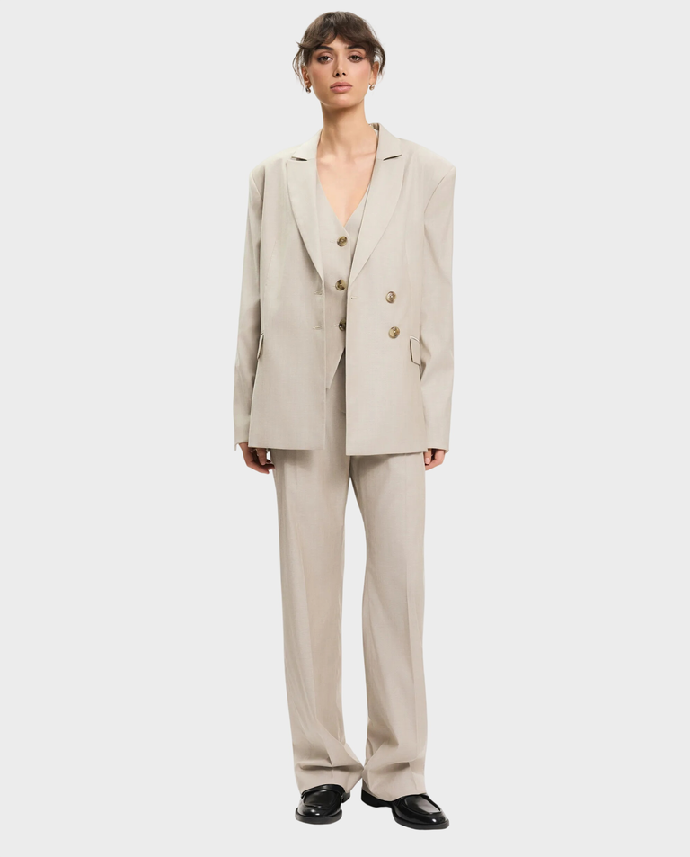 Eleganckie beżowe spodnie