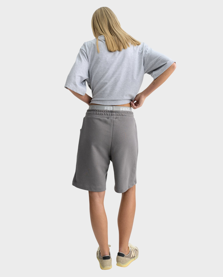 Szare spodenki Crease - Image #2