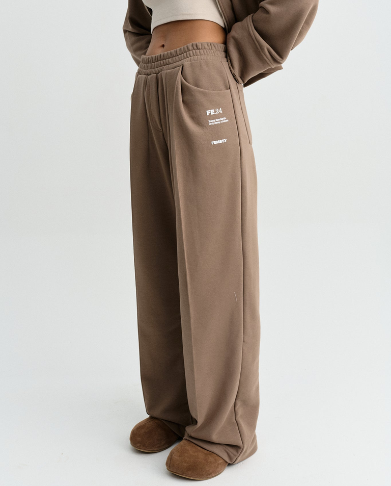 Spodnie dresowe Flow Taupe