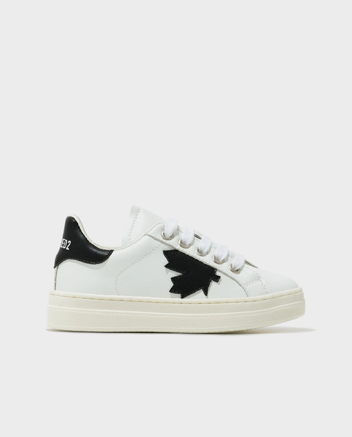 Białe trampki z logo - Image #0