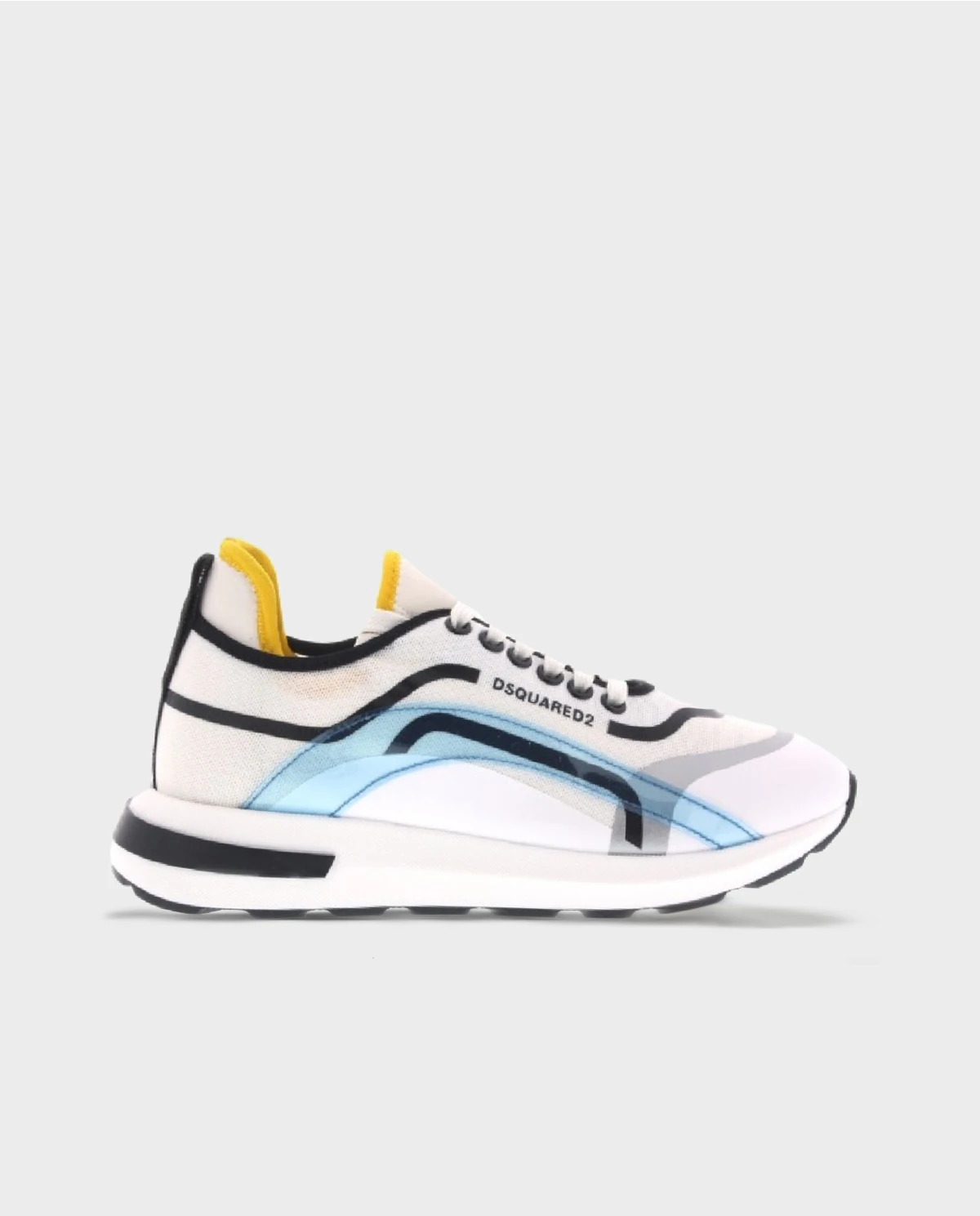 Białe trampki z ozdobnymi elementami - Image #0