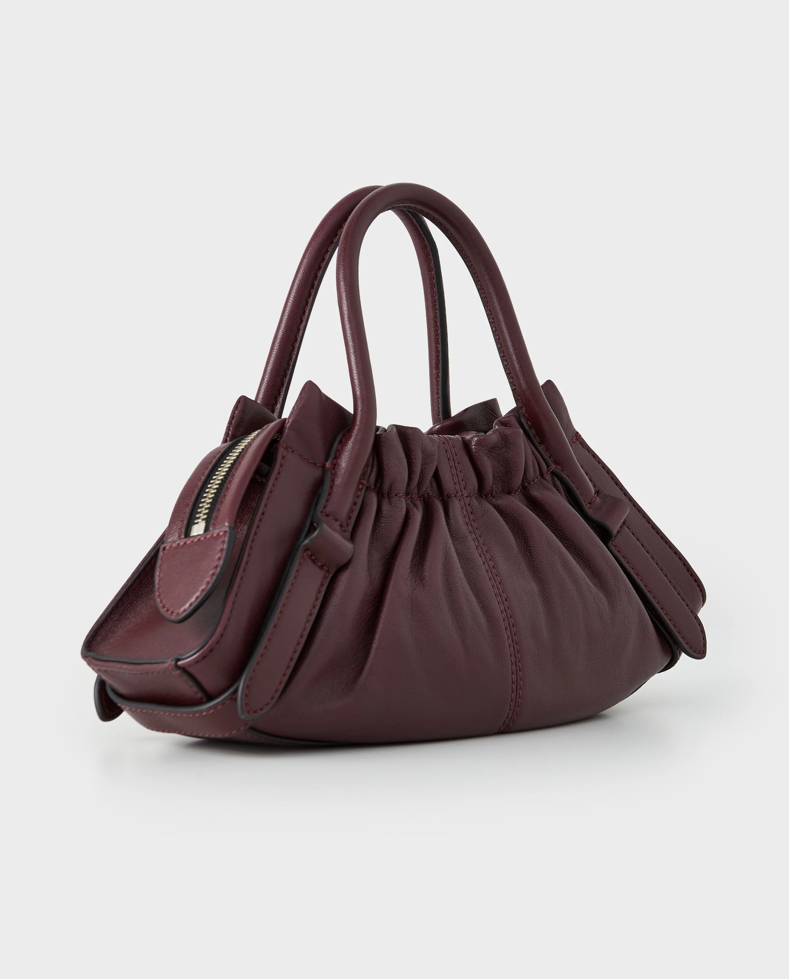 Burgundowa torebka The Cristina Mini - Image #3