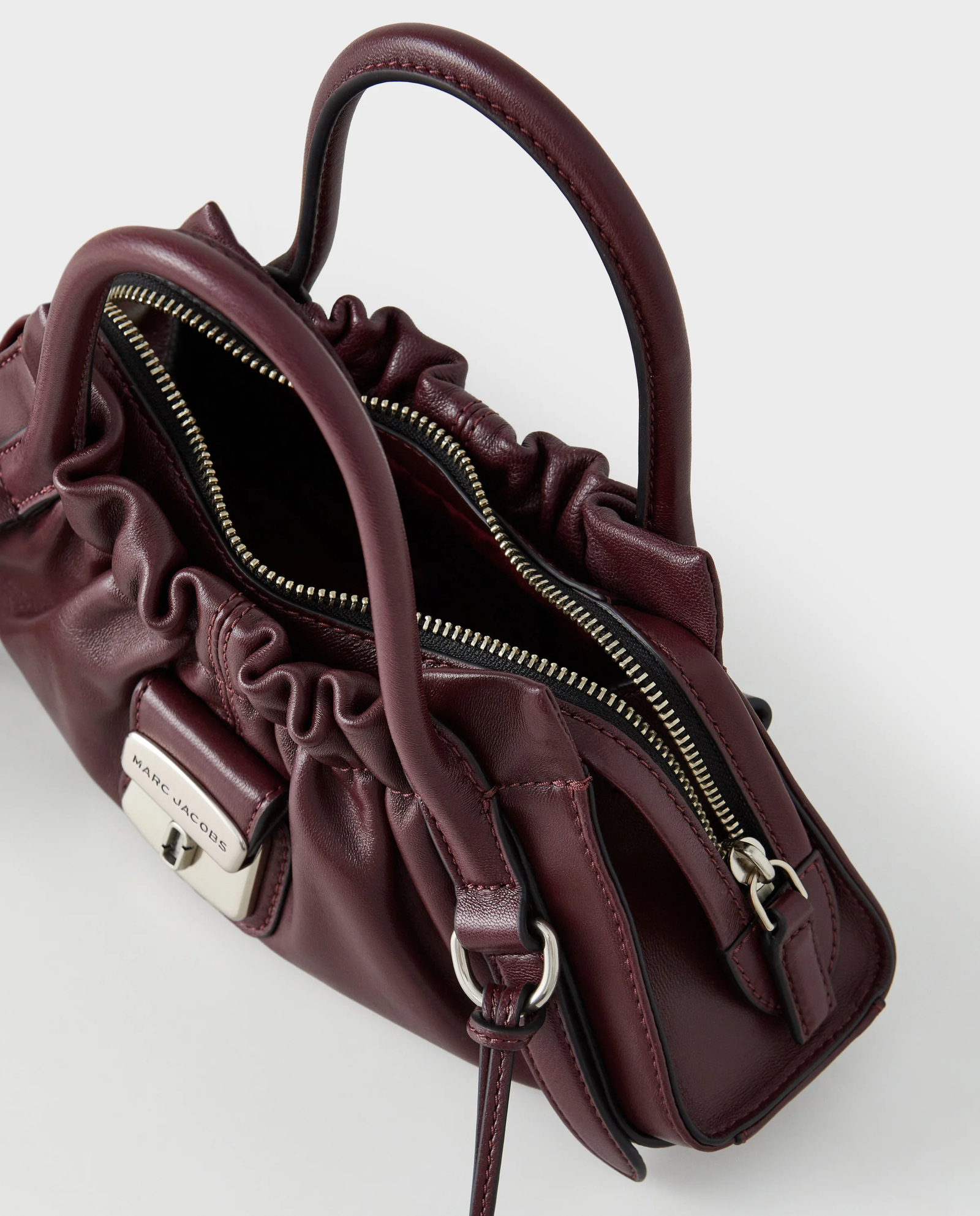 Burgundowa torebka The Cristina Mini - Image #4