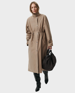 Beżowy trencz Stella - Image #0