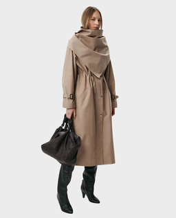 Beżowy trencz Stella - Image #3