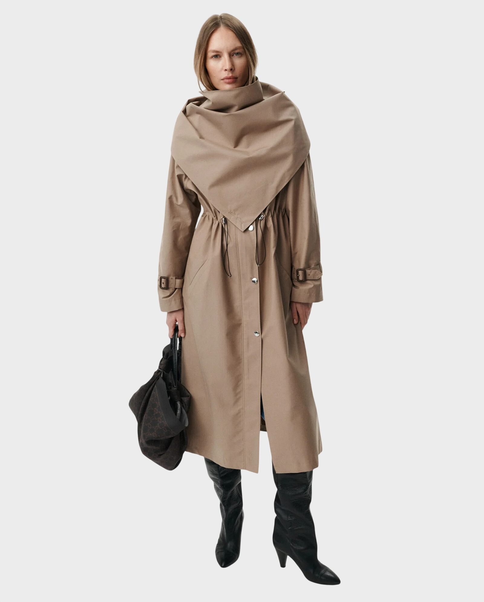 Beżowy trencz Stella - Image #1