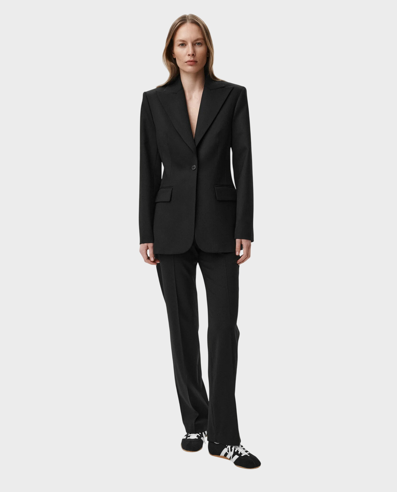 Czarna wełniana marynarka Serene - Image #1