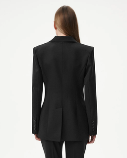 Czarna wełniana marynarka Serene - Image #2