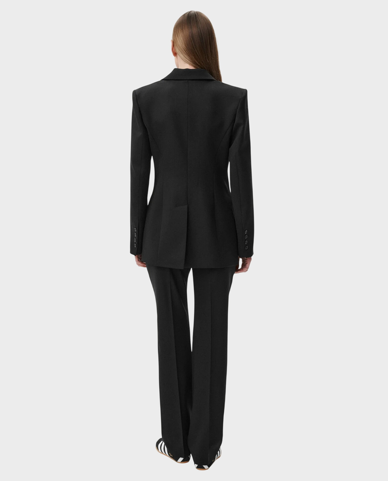 Czarne wełniane spodnie Serene - Image #2