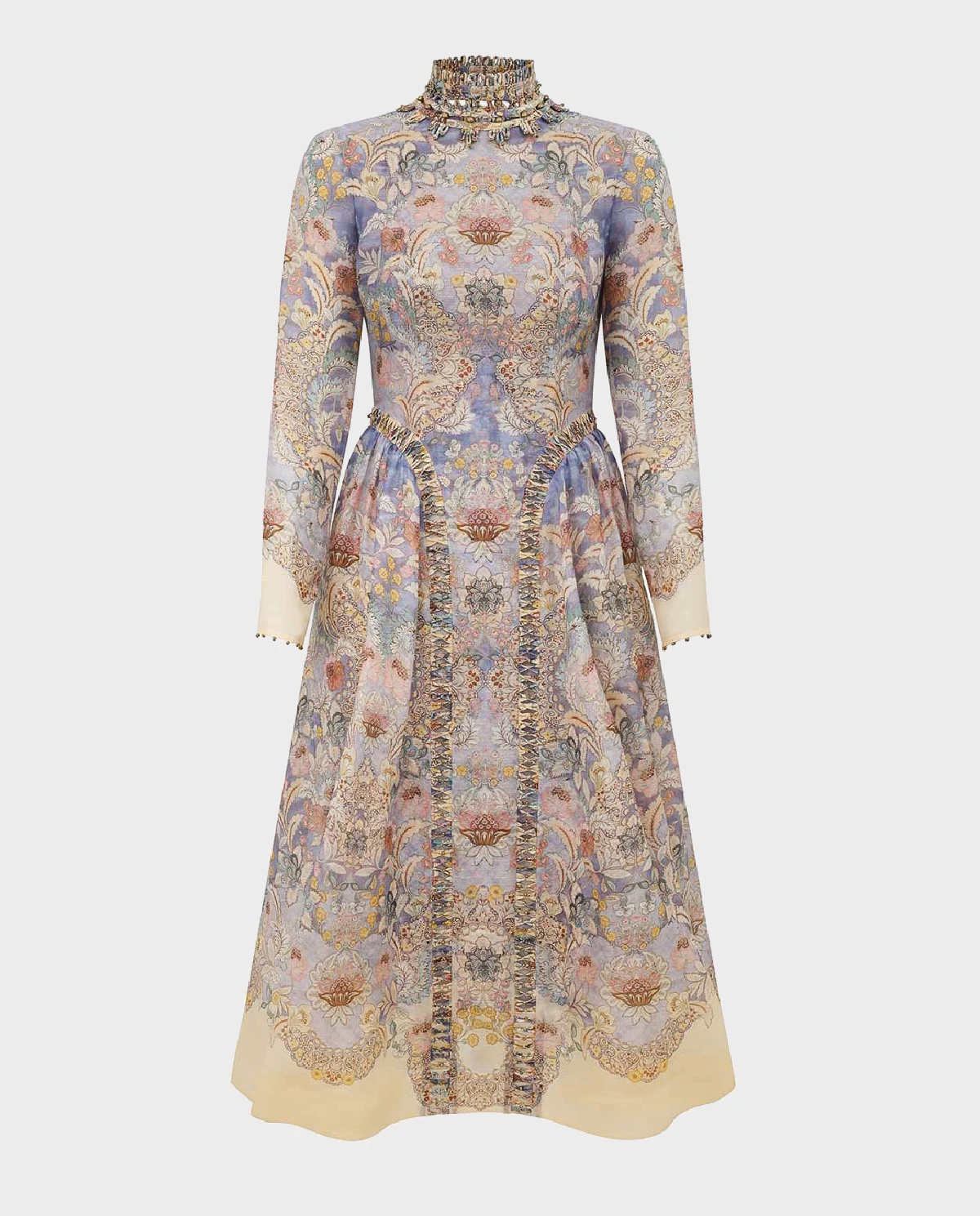 Sukienka w kwiaty Rebellion midi - Image #1