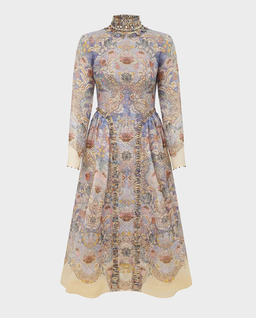 Sukienka w kwiaty Rebellion midi - Image #1