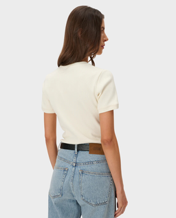 Bawełniany t-shirt ecru Fellow - Image #2