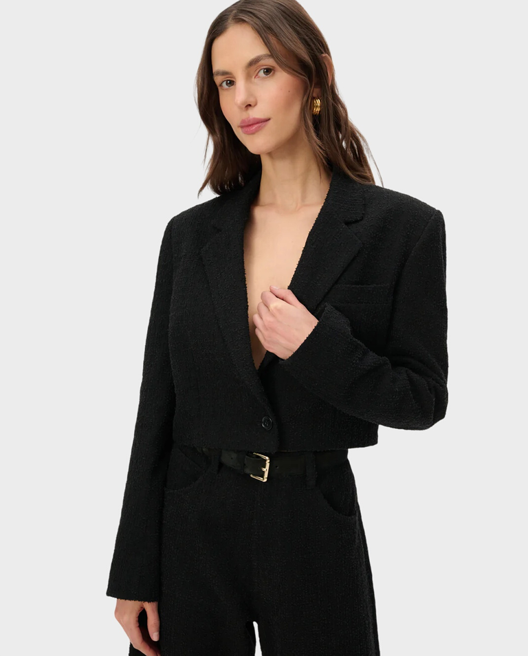 Krótka marynarka z bawełny Ana