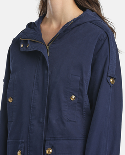 Granatowa kurtka Ventoso - Image #3