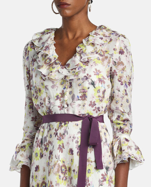 Sukienka w kwiatowy wzór Point - Image #3