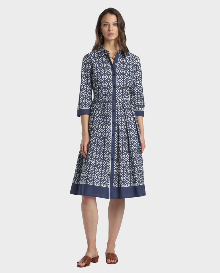 Granatowa sukienka Pagliolo