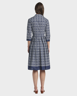 Granatowa sukienka Pagliolo - Image #1