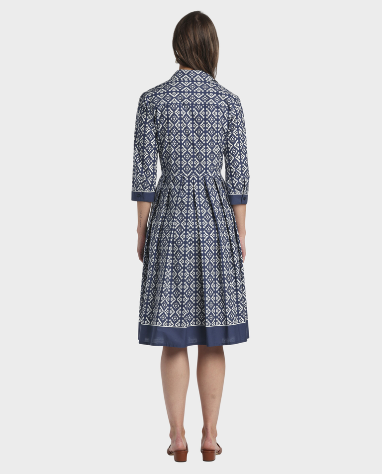 Granatowa sukienka Pagliolo