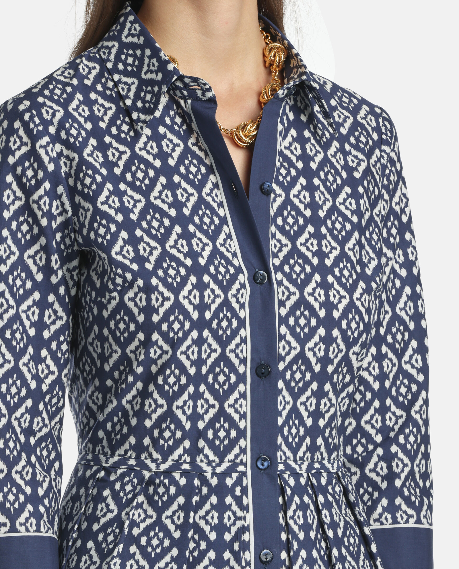 Granatowa sukienka Pagliolo - Image #3