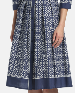 Granatowa sukienka Pagliolo - Image #4