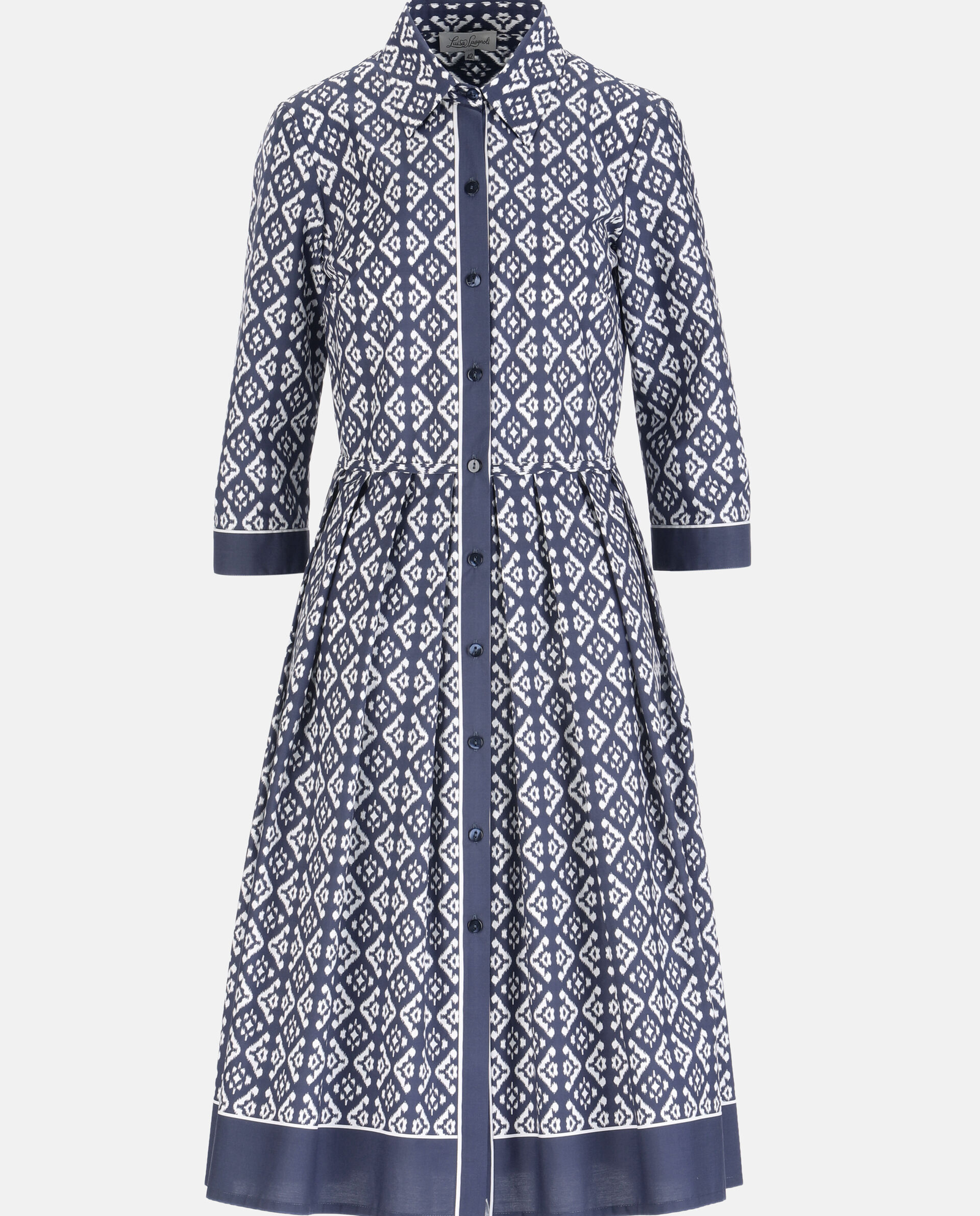 Granatowa sukienka Pagliolo - Image #5