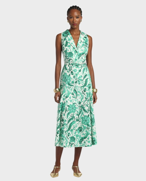 Zielona sukienka Piagge