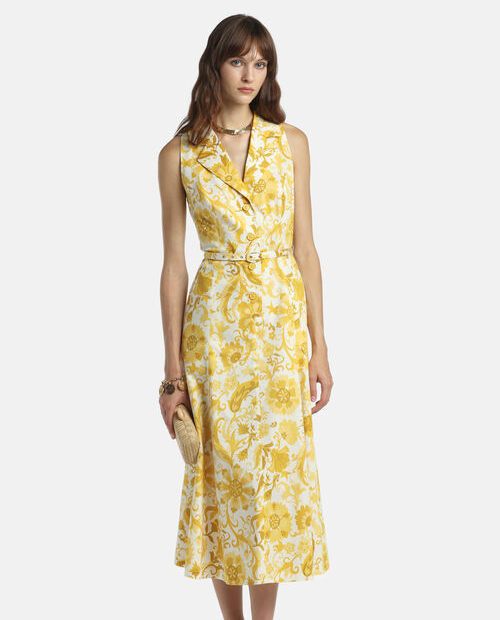 Żółta sukienka Piagge - Image #2