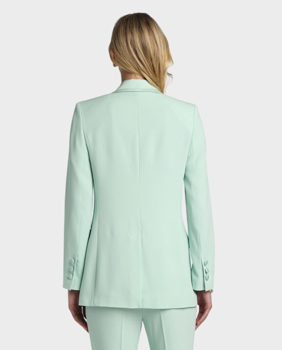 Miętowa dwurzędowa marynarka Velo - Image #1