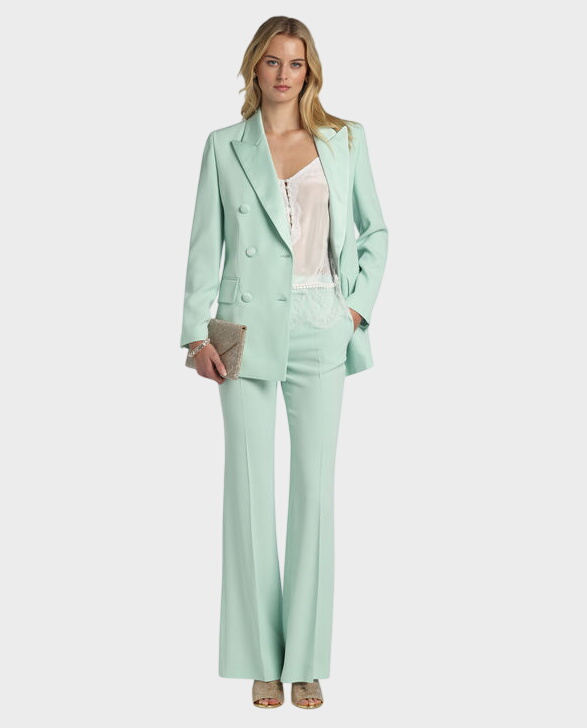 Miętowe spodnie Akadia - Image #2