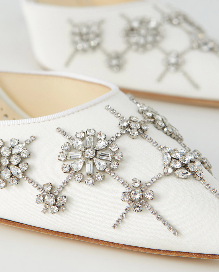 Białe czółenka Ralyne 90 - Image #4