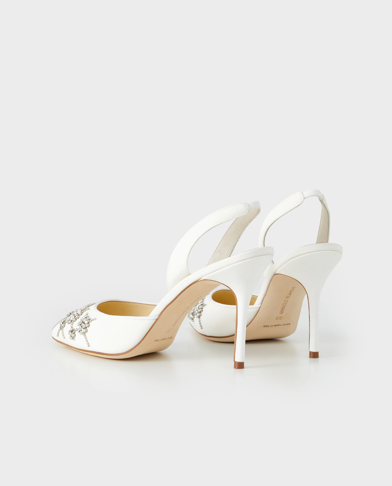 Białe czółenka Ralyne 90 - Image #3