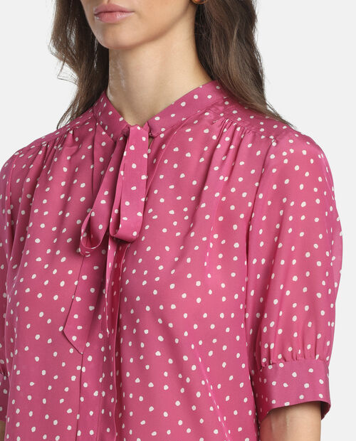 Różowa bluzka w kropki Barcolana - Image #2