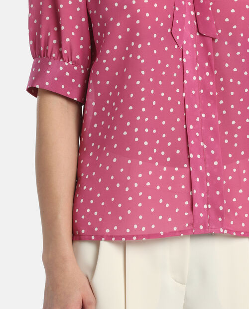 Różowa bluzka w kropki Barcolana - Image #4