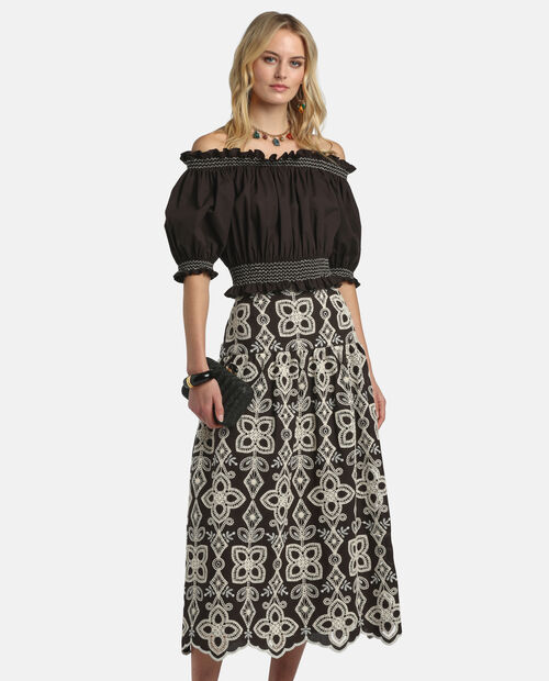 Czarny top Bazalto - Image #2